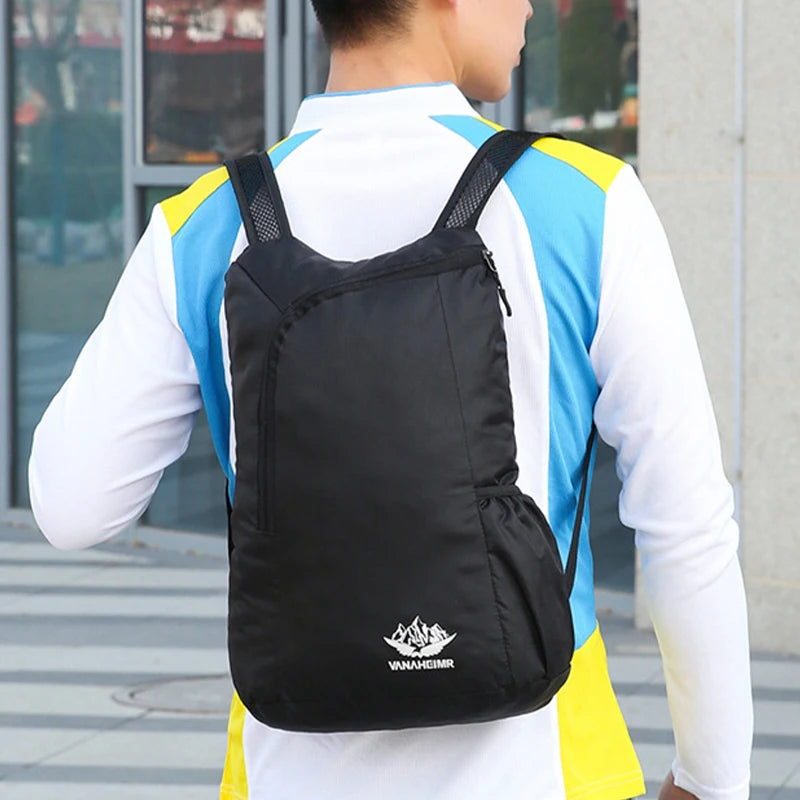 Mochila Leve Para viagens Casual Multifuncional Design Básico