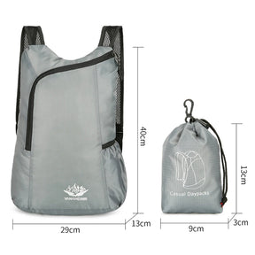 Mochila Leve Para viagens Casual Multifuncional Design Básico
