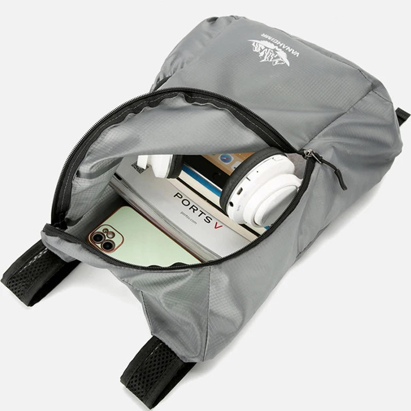 Mochila Leve Para viagens Casual Multifuncional Design Básico