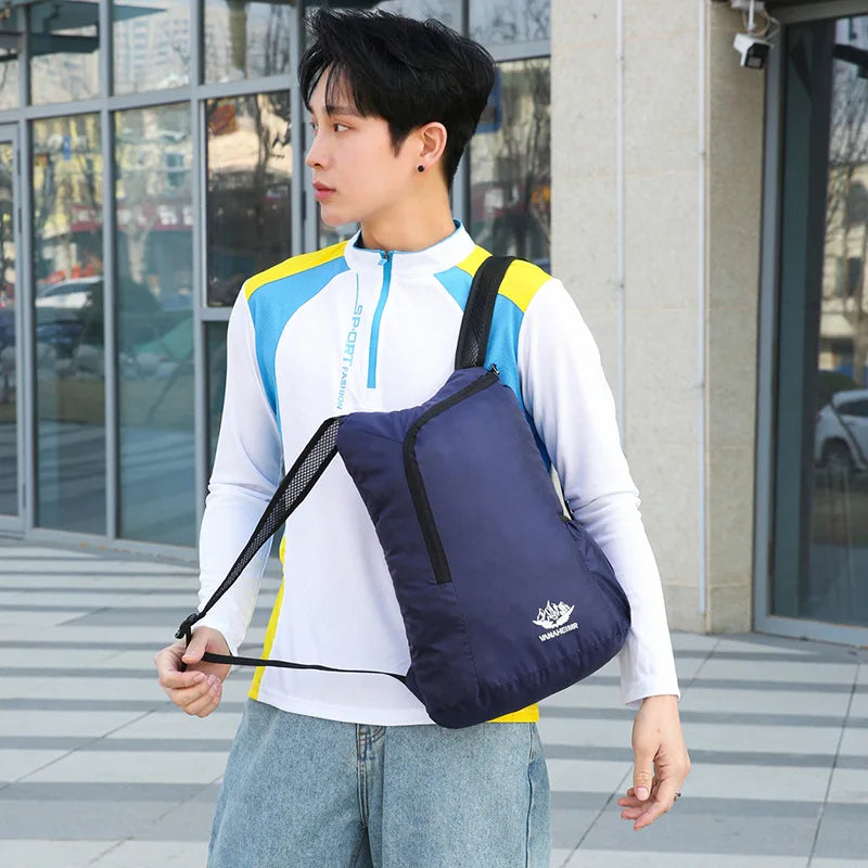 Mochila Leve Para viagens Casual Multifuncional Design Básico