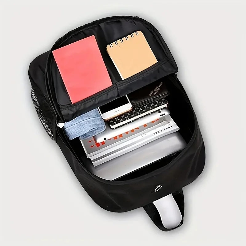 Mochila Multifuncional Luminuos Para Homens Mochila Escolar Casual