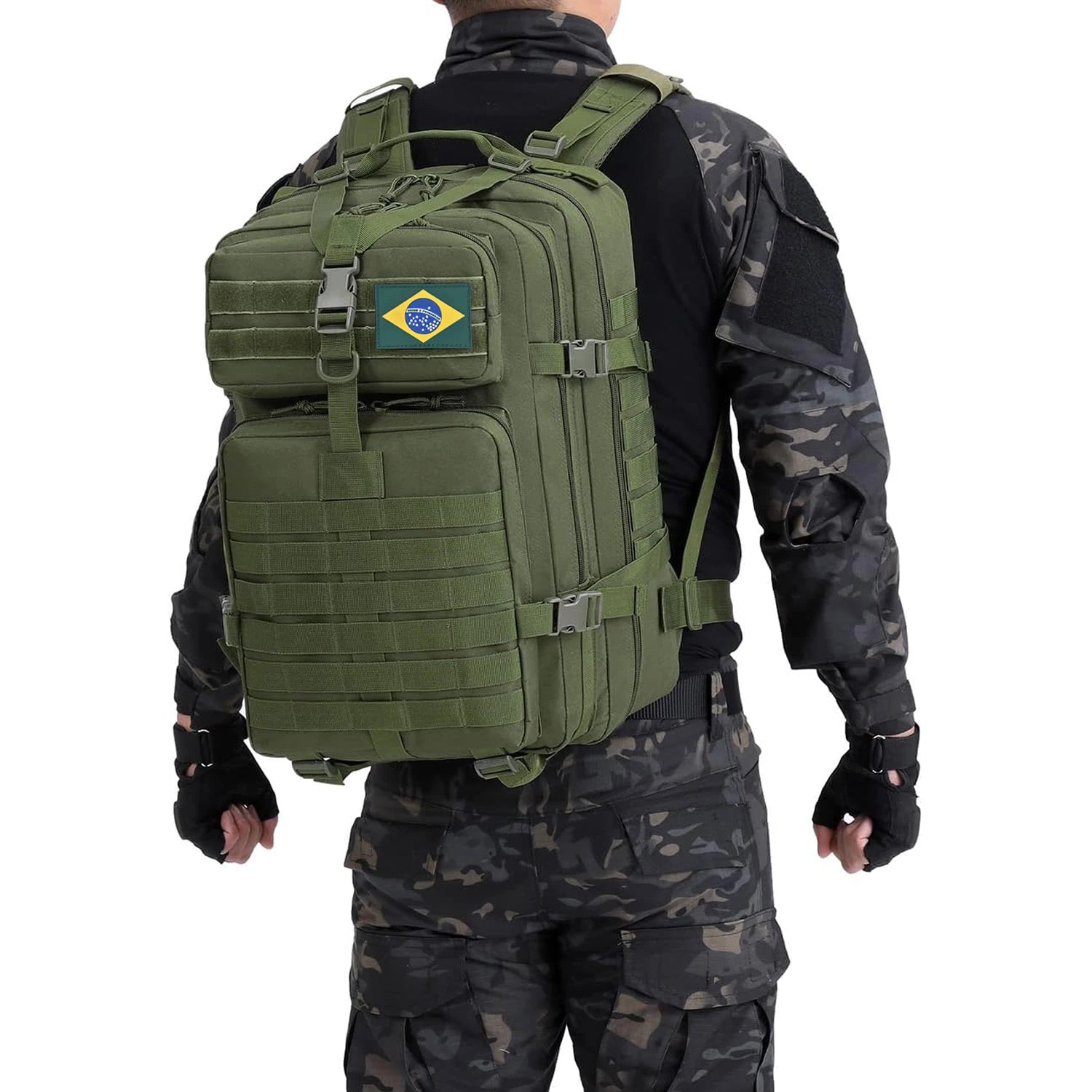 Mochila Tática Militar Grande Reforçada Impermeável