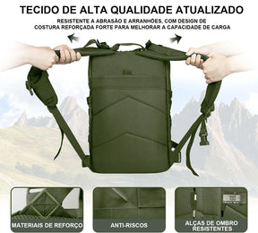Mochila Tática Militar Grande Reforçada Impermeável