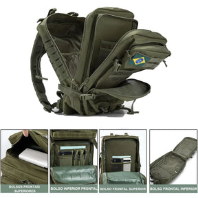 Mochila Tática Militar Grande Reforçada Impermeável