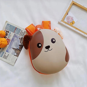 Mochila Infantil Animais Desenho Animado Com Alças Ajustáveis Design Fofo