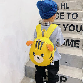 Mochila Infantil Animais Desenho Animado Com Alças Ajustáveis Design Fofo