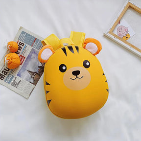 Mochila Infantil Animais Desenho Animado Com Alças Ajustáveis Design Fofo