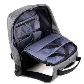 Mochila Para laptop De Grande Capacidade Anti-furto Com Carregamento USB Mochila de Viagem