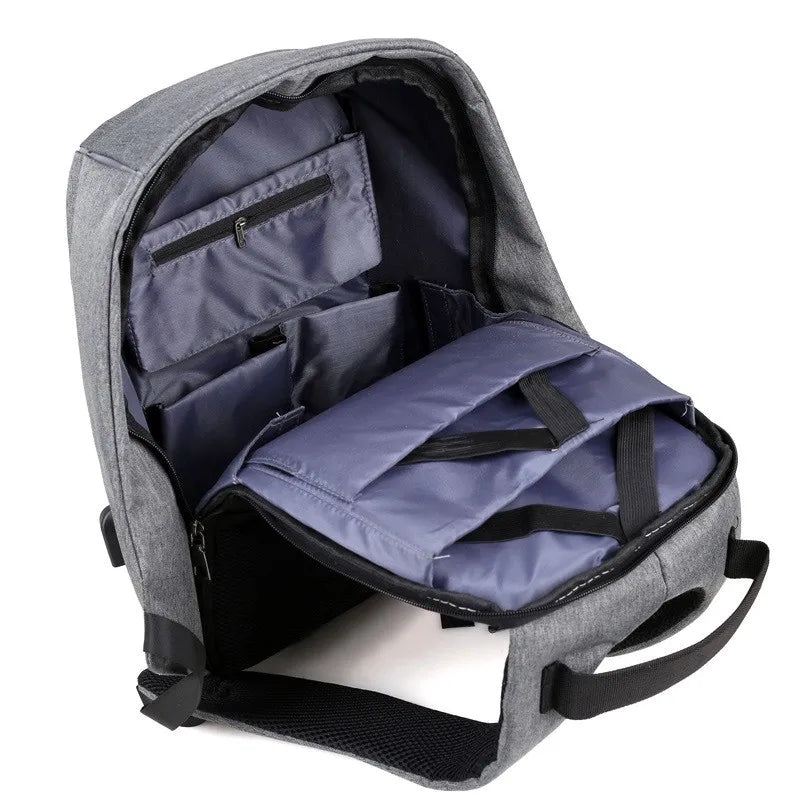 Mochila Para laptop De Grande Capacidade Anti-furto Com Carregamento USB Mochila de Viagem