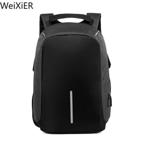 Mochila Para laptop De Grande Capacidade Anti-furto Com Carregamento USB Mochila de Viagem