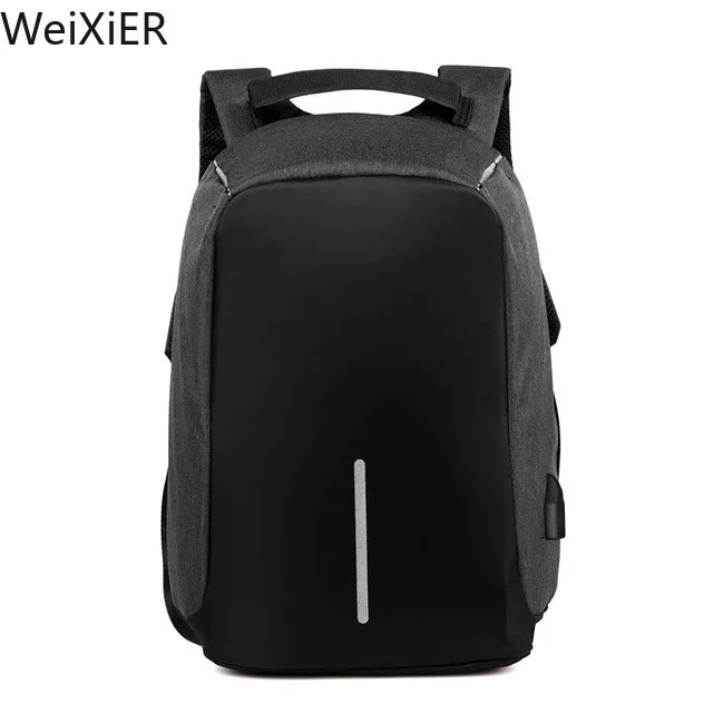 Mochila Para laptop De Grande Capacidade Anti-furto Com Carregamento USB Mochila de Viagem