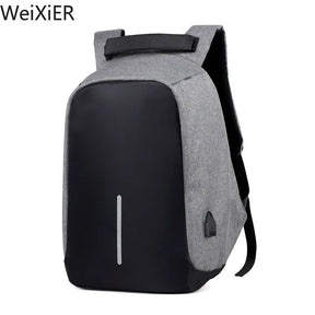 Mochila Para laptop De Grande Capacidade Anti-furto Com Carregamento USB Mochila de Viagem