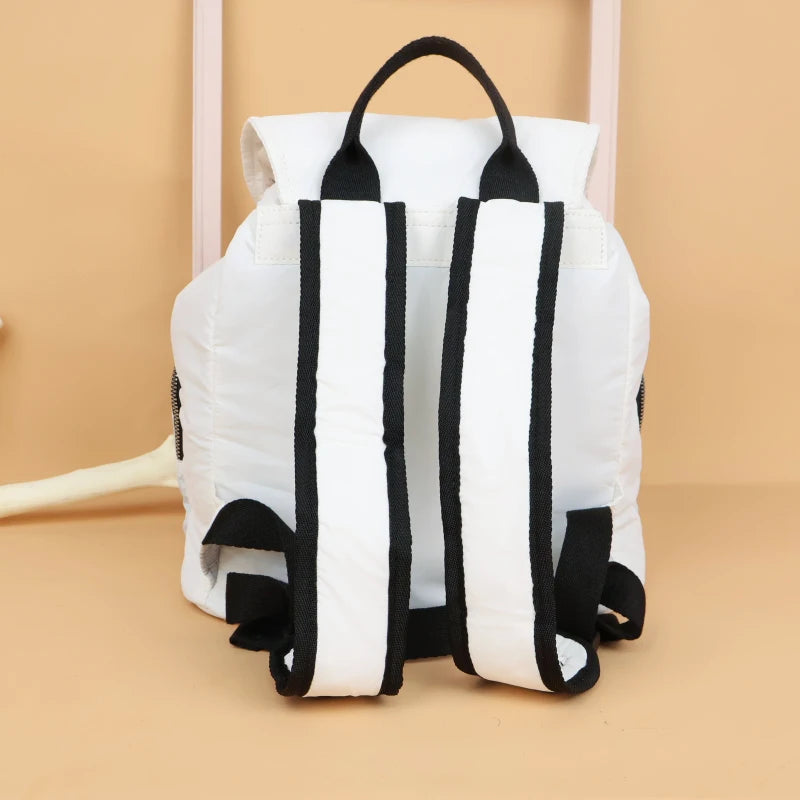 Mochila Anti-furto Feminina Bolsa De Ombro De Alça Dupla Multifuncional Bolsa Saco Ajustável