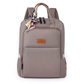 Mochila Multifuncional Impermeável De Grande Capacidade Para Mulheres Decoração De Laço