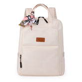 Mochila Multifuncional Impermeável De Grande Capacidade Para Mulheres Decoração De Laço
