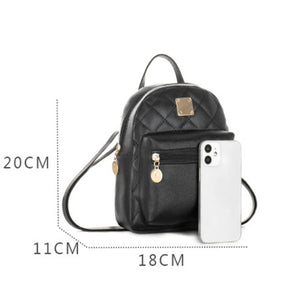 Mochila De Ombro Pequena Função Bolsa Telefone E Cosméticos  Mochila De Pequena Capacidade Com Alças Ajustáveis