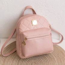 Mochila De Ombro Pequena Função Bolsa Telefone E Cosméticos  Mochila De Pequena Capacidade Com Alças Ajustáveis