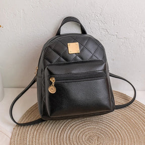 Mochila De Ombro Pequena Função Bolsa Telefone E Cosméticos  Mochila De Pequena Capacidade Com Alças Ajustáveis