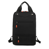 Mochila De Viagem Design Quadrado Com Compartimentos Bolsa De Alta Capacidade