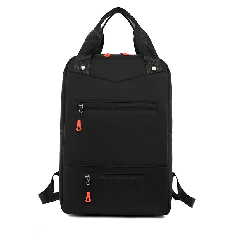 Mochila De Viagem Design Quadrado Com Compartimentos Bolsa De Alta Capacidade
