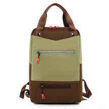 Mochila De Viagem Design Quadrado Com Compartimentos Bolsa De Alta Capacidade