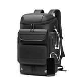Mochila De Viagem Multifunções Moda Empresarial Bolsa Impermeável  Com Compartimentos