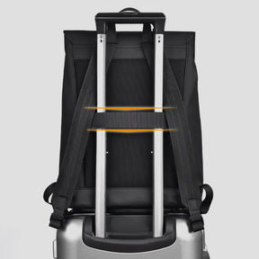Mochila Monocromática de Viagem Impermeável Multifuncional