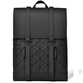 Mochila Monocromática de Viagem Impermeável Multifuncional