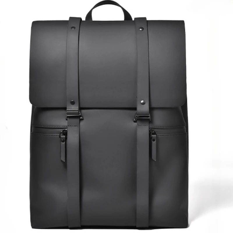 Mochila Monocromática de Viagem Impermeável Multifuncional
