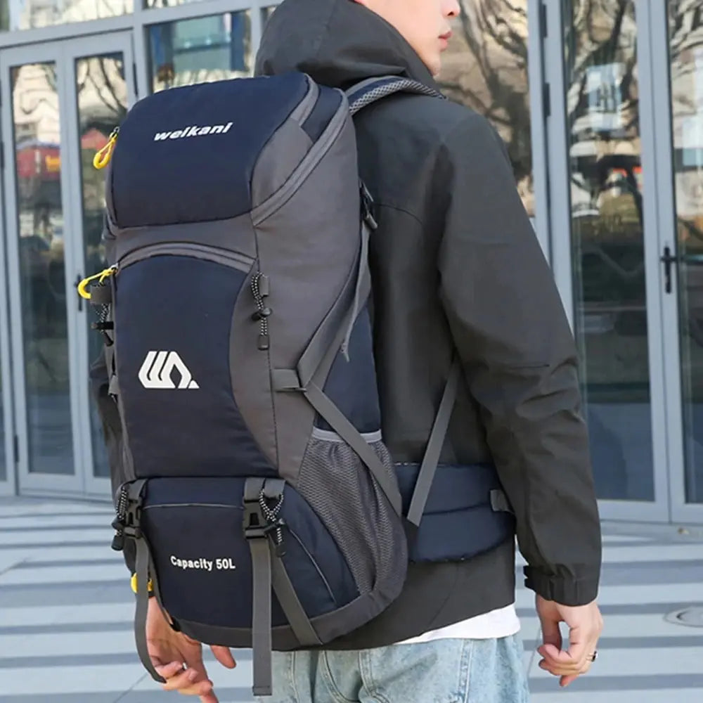 Mochila Multifuncional Clássica Unissex De Alta Capacidade Trilha/Acampamento/Viagem