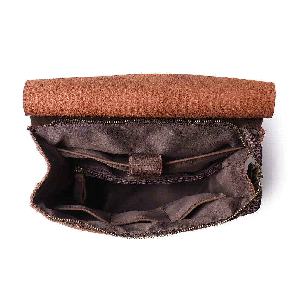 Mochila Vintage Multifuncional Portátil Para Passeios Alça Dupla