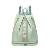 Mochila Esportiva Ajustável Saco Zíper De Grande Capacidade Mochila De Ombro