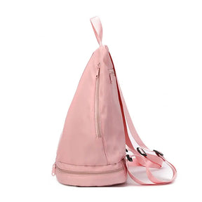 Mochila Esportiva Ajustável Saco Zíper De Grande Capacidade Mochila De Ombro