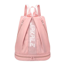 Mochila Esportiva Ajustável Saco Zíper De Grande Capacidade Mochila De Ombro