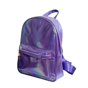 Mochila Para Passeio Impermeável De Grande Capacidade Mochila Holográfica Para Meninas