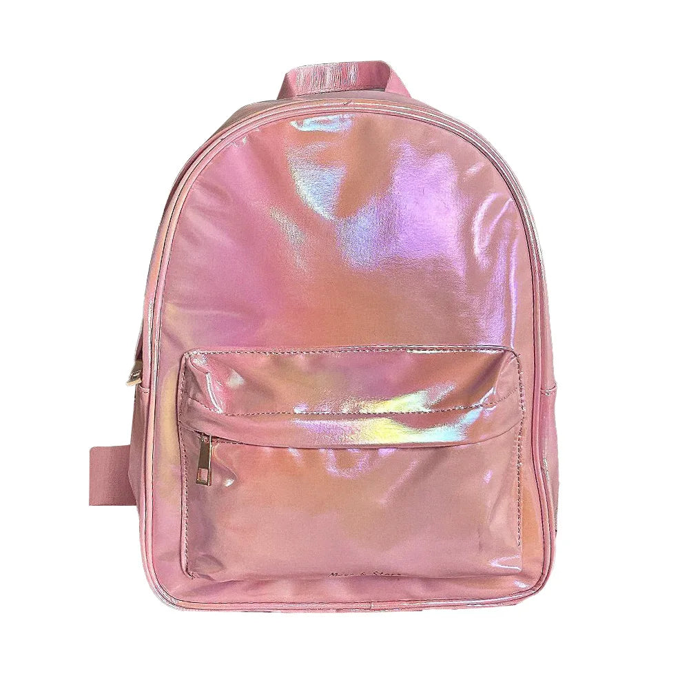 Mochila Para Passeio Impermeável De Grande Capacidade Mochila Holográfica Para Meninas