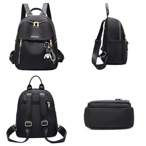 Mochila Escolar Para Meninas Com Alças Reguláveis De Alta Qualidade Chaveiro Boneco