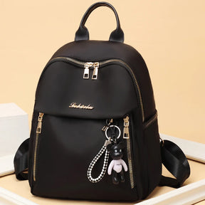 Mochila Escolar Para Meninas Com Alças Reguláveis De Alta Qualidade Chaveiro Boneco
