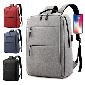 Mochila Impermeável Multifuncional com Compartimentos e USB integrado