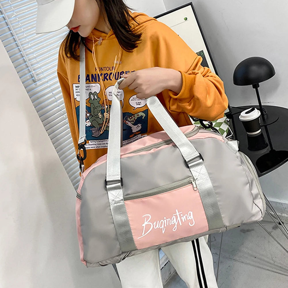 Mochila Multifuncional Fitness Esportiva Casual De Grande Capacidade Com Alça Dupla