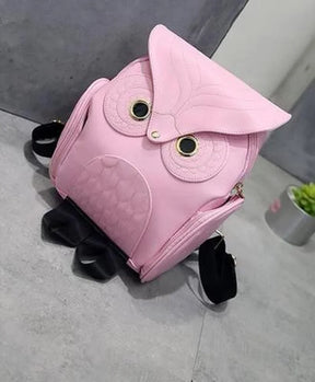 Mochila Feminina de Ombro  Casual com Design de Coruja
