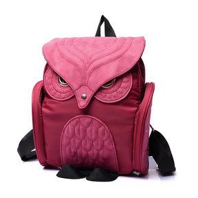 Mochila Feminina de Ombro  Casual com Design de Coruja