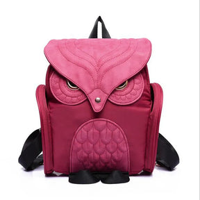 Mochila Feminina de Ombro  Casual com Design de Coruja