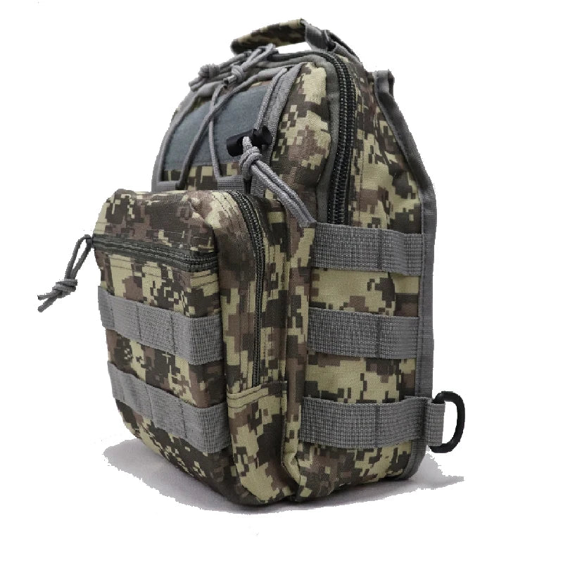 Mochila De Ombro Para Pesca  Acampamento Bolsa De Alta Qualidade Camuflada Para Homens