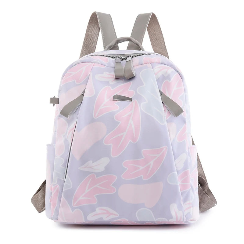 Mochila De Ombro Multifuncional Estampada Para Meninas Moda 2024