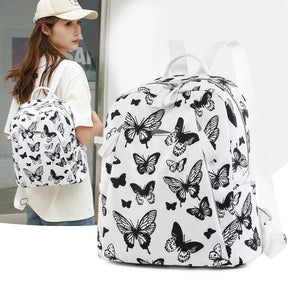 Mochila De Ombro Multifuncional Estampada Para Meninas Moda 2024