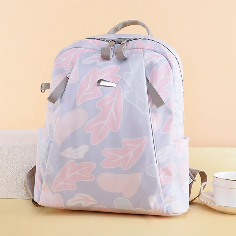 Mochila De Ombro Multifuncional Estampada Para Meninas Moda 2024
