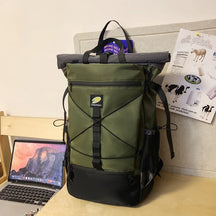 Mochila De Viagem Grande Capacidade Mochila  Acampamento Dupla Função