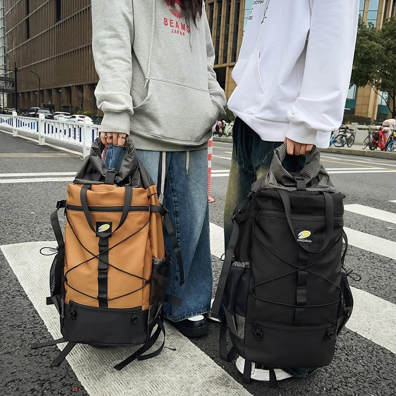 Mochila De Viagem Grande Capacidade Mochila  Acampamento Dupla Função