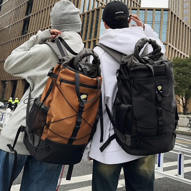 Mochila De Viagem Grande Capacidade Mochila  Acampamento Dupla Função